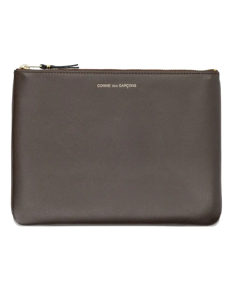 Comme des Garçons Clutch mit Reißverschluss - Braun Braun
