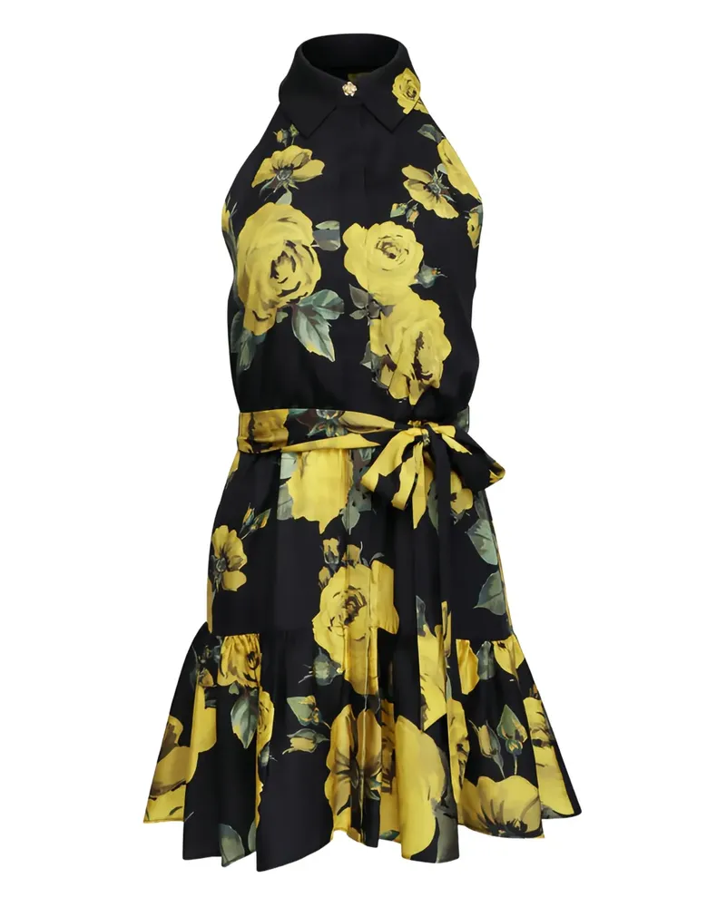 Alice + Olivia Miranda Minikleid - Schwarz Schwarz