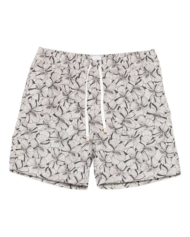 Eleventy Badeshorts mit Blumen-Print - Nude Nude