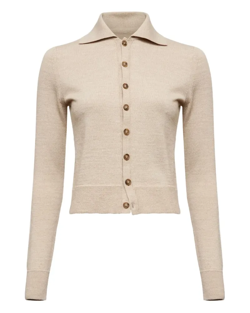 Maison Margiela Klassischer Cardigan - Nude Nude
