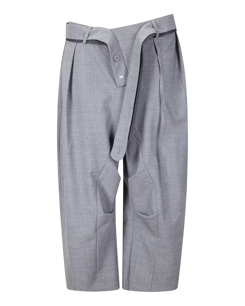 OTTOLINGER strapped baggy shorts - Grau Grau