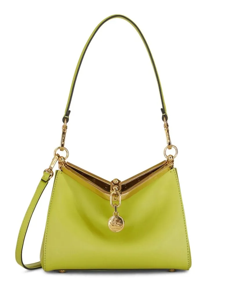 Etro Schultertasche mit Vara-Schleife - Grün Grün