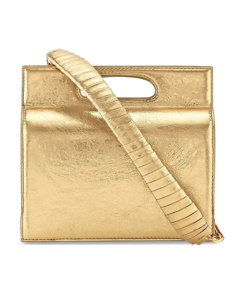 Tyler Ellis tall Stella leather tote bag - Gold Gold