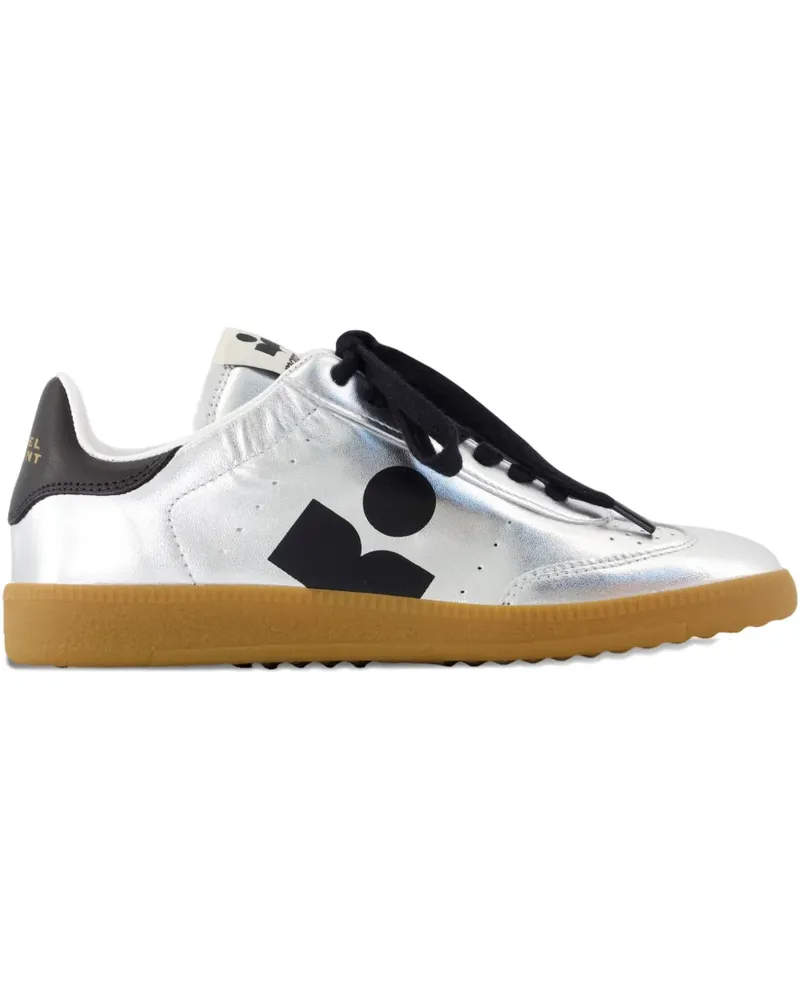Isabel Marant Kaycee leather sneakers - Silber Silber