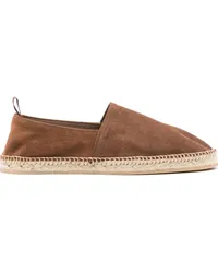 Scarosso Pablo Espadrilles aus Wildleder Braun