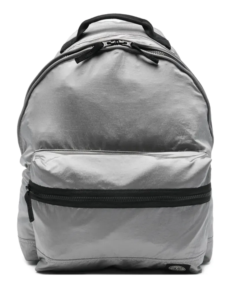 Stone Island top-handle zip backpack - Grau Grau
