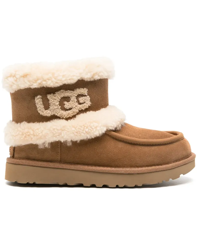 UGG Ultra Mini Fluff Stiefel - Nude Nude