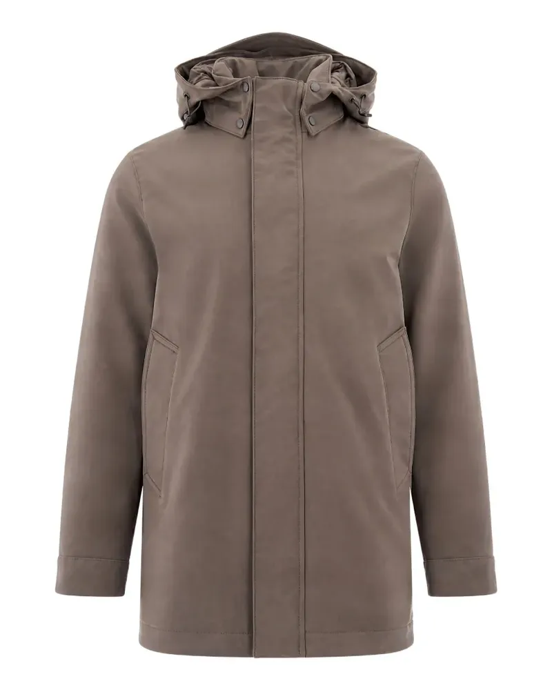 Woolrich hooded padded coat - Braun Braun