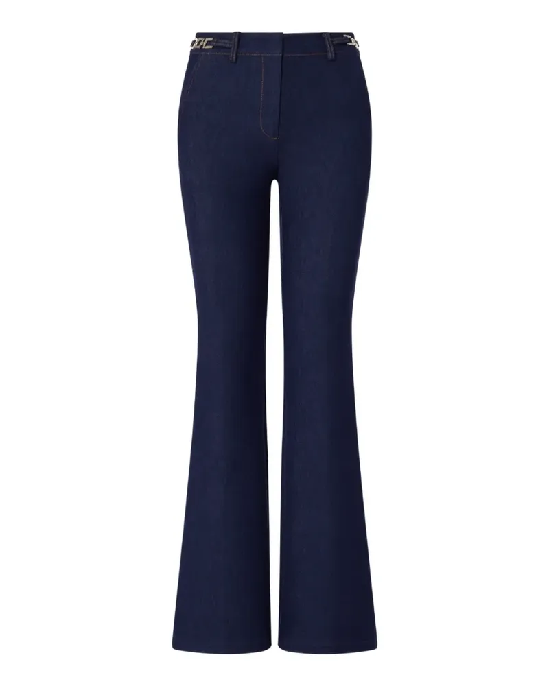 Liu Jo bootcut jeans with chain detail - Blau Blau