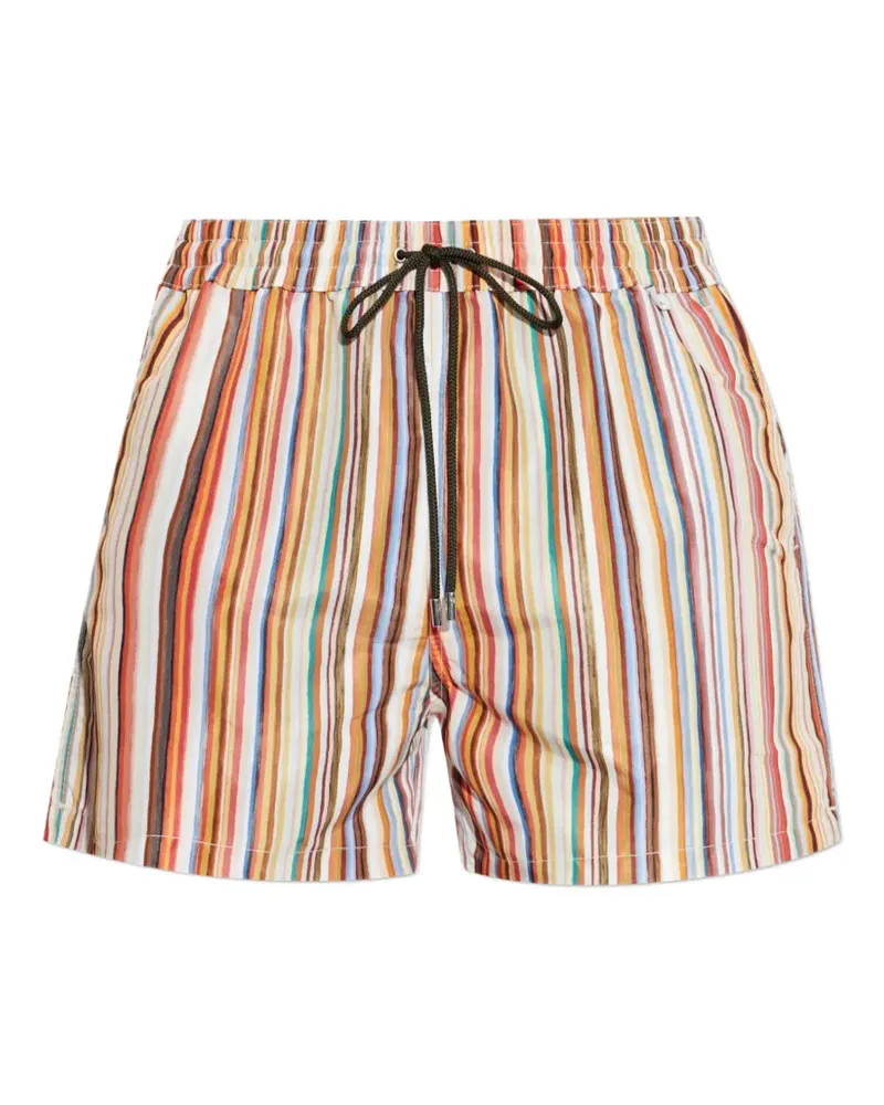 Paul Smith Painted Signature Stripe swim shorts - Nude Nude