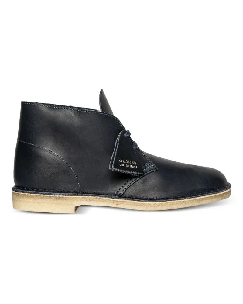 Clarks Originals Desert leather boots - Blau Blau