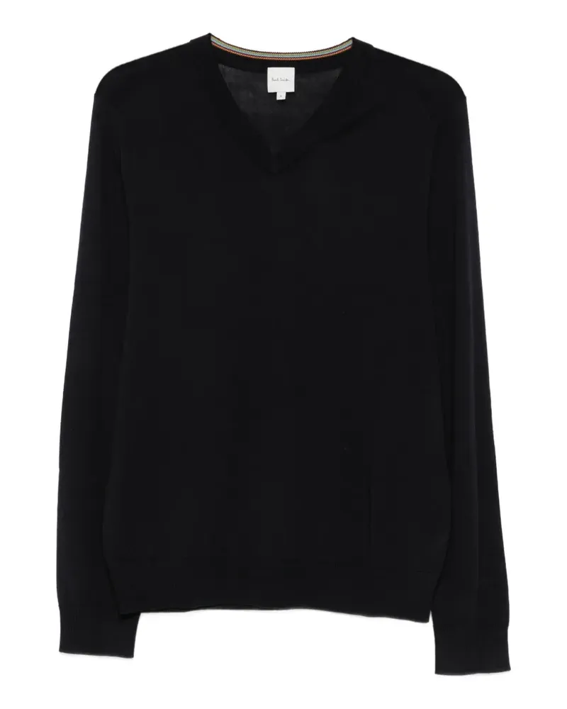 Paul Smith Pullover mit V-Ausschnitt - Blau Blau