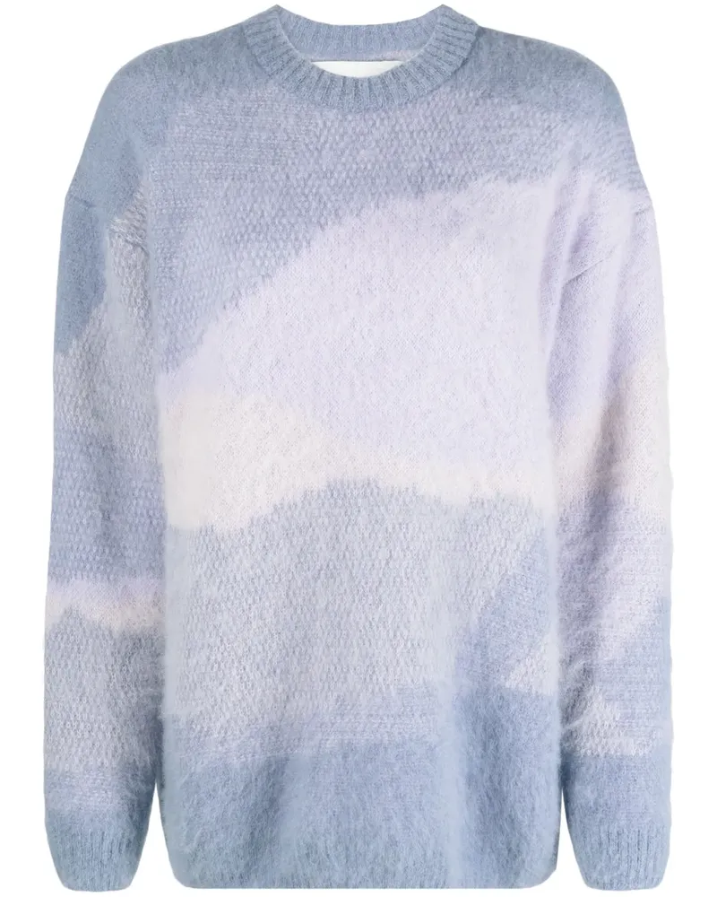 Rodebjer Pullover mit Intarsienmuster - Violett Violett