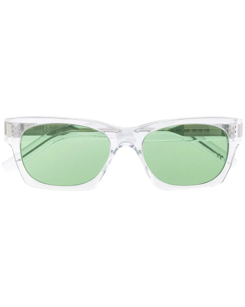 Saint Laurent Eckige SL402 Sonnenbrille - Nude Nude