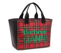 x Barbour Tote Bag mit Schottenkaro - Rot