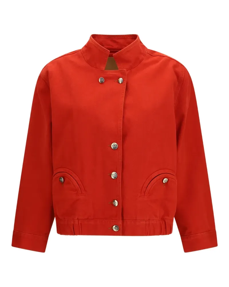 Blazé Milano Cleo Smiley bomber jacket - Rot Rot