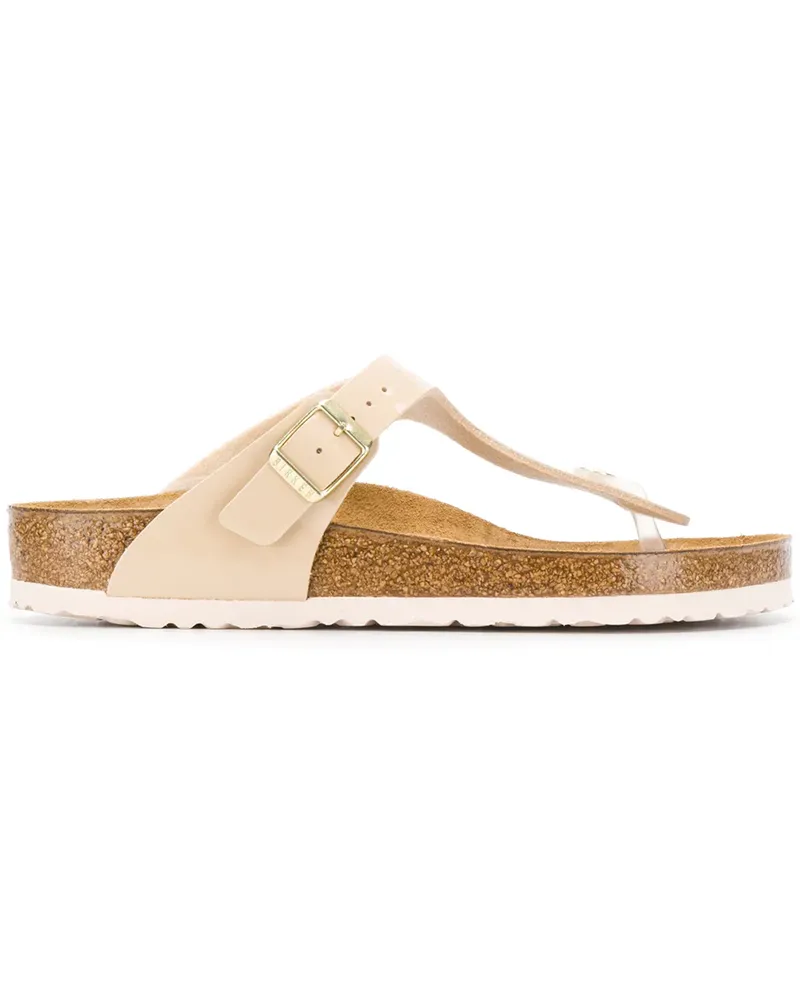 Birkenstock Gizeh Birko-Flor' Sandalen - Nude Nude