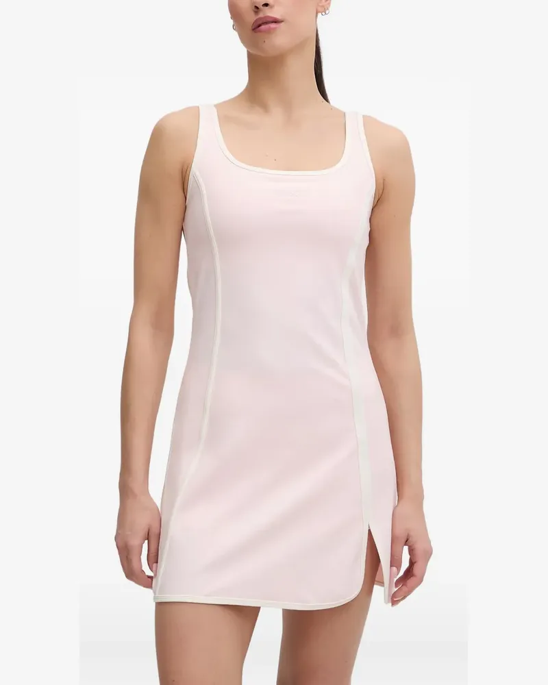 Guess contrast-trim sleeveless mini dress - Rosa Rosa