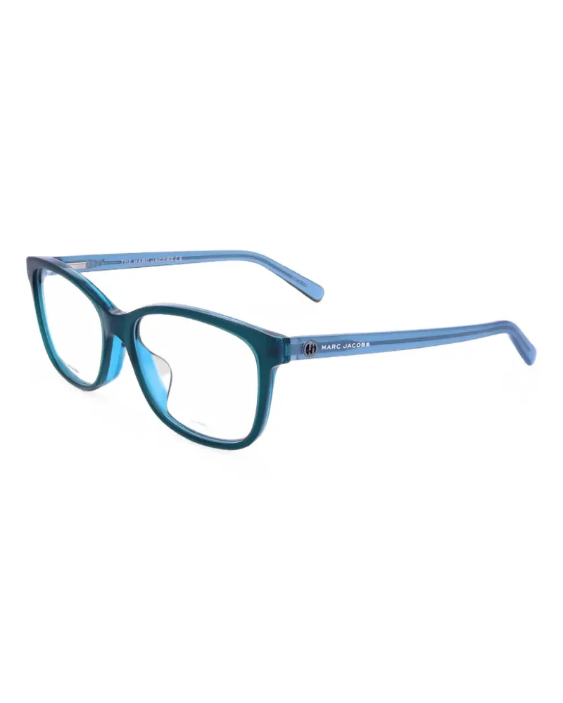 Marc Jacobs Brille mit eckigem Gestell - Blau Blau