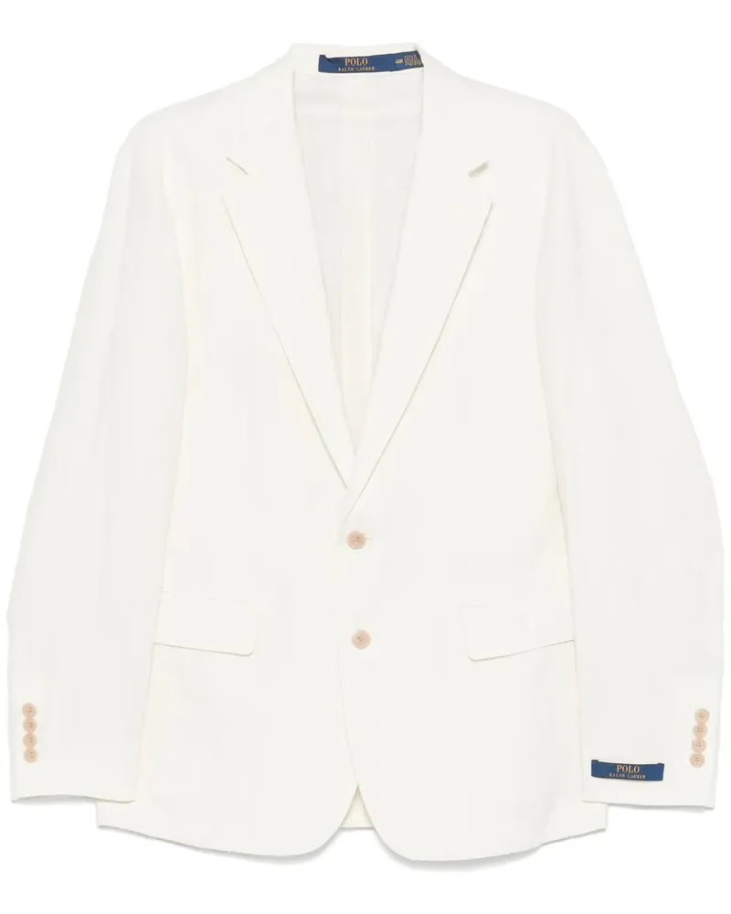 Ralph Lauren Sakko aus Leinen - Nude Nude