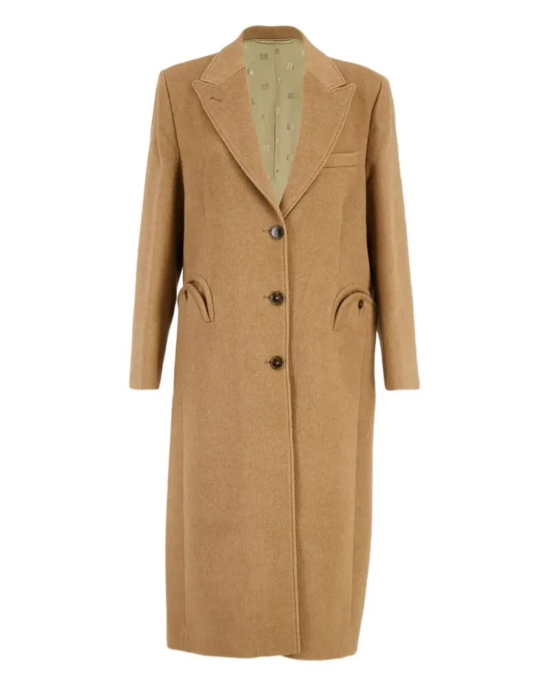 Blazé Milano Geknöpfter Mylius Mantel - Braun Braun