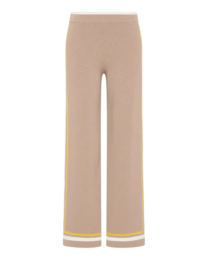 The Upside Veneto Kansas side-stripe track pants - Nude Nude