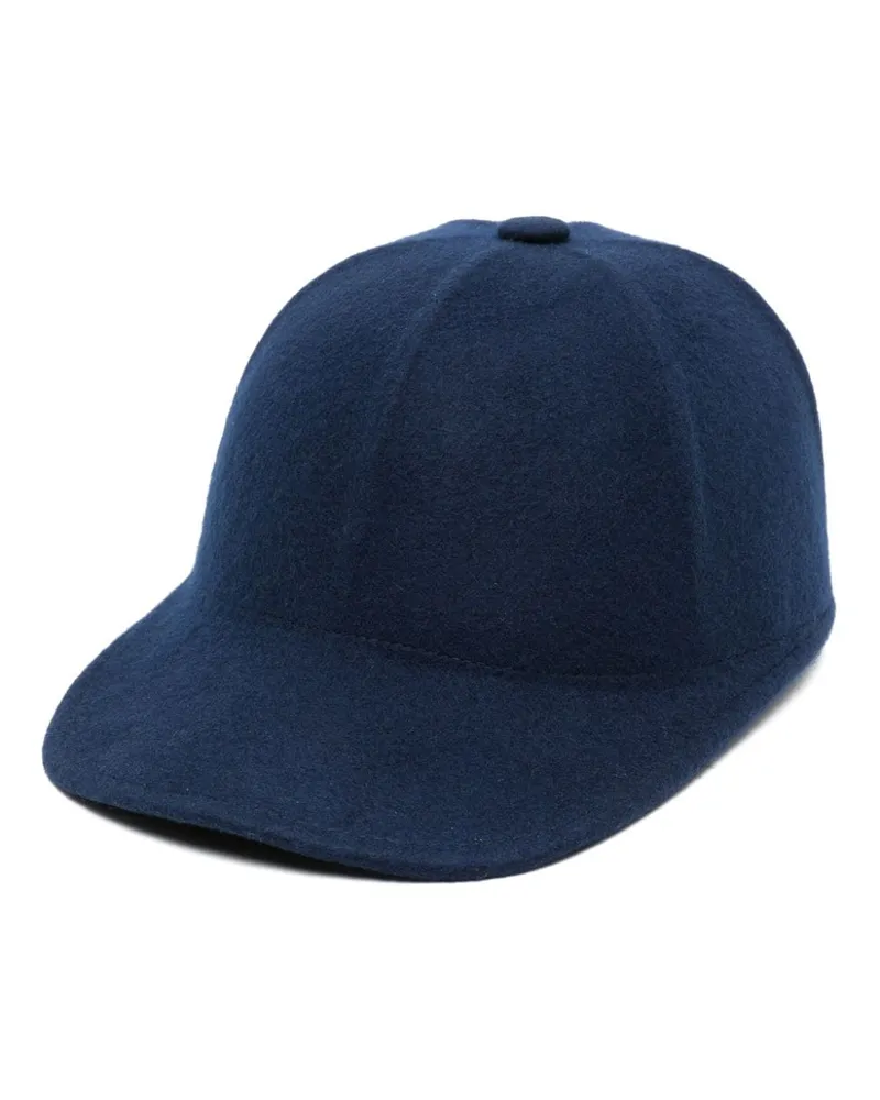 Borsalino Baseballkappe aus Wollfilz - Blau Blau