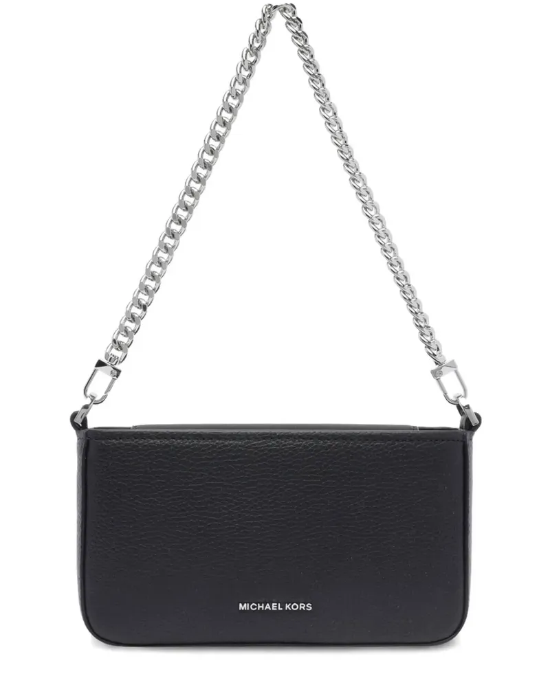 Michael Kors Clutch mit Logo - Schwarz Schwarz