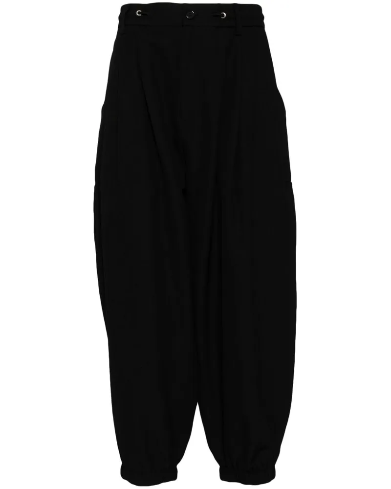 SONGZIO Cropped-Ballonhose Schwarz