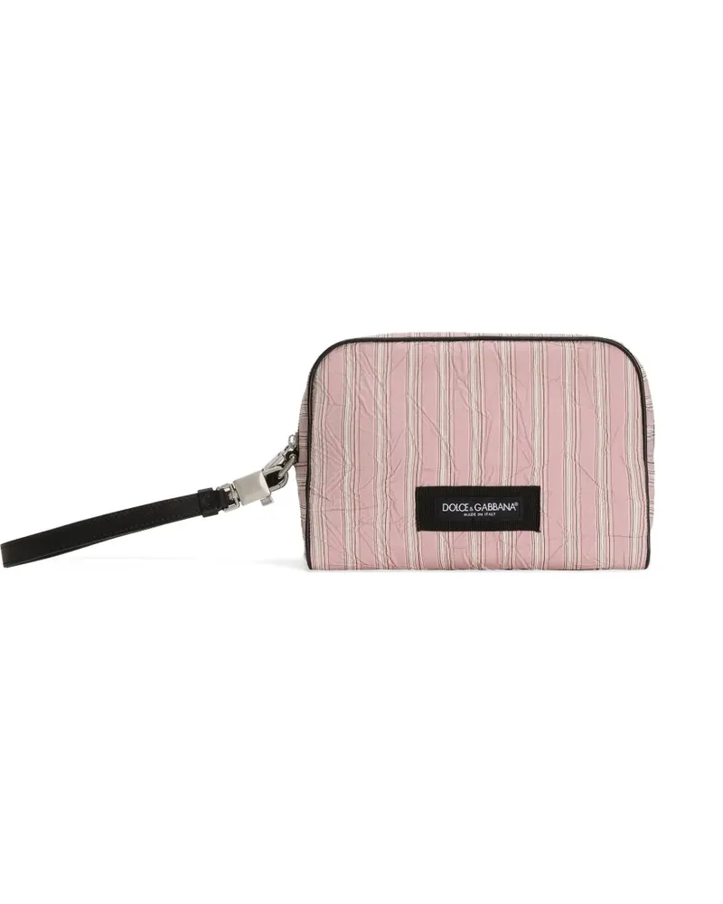 Dolce & Gabbana Froissé Handtasche - Rosa Rosa