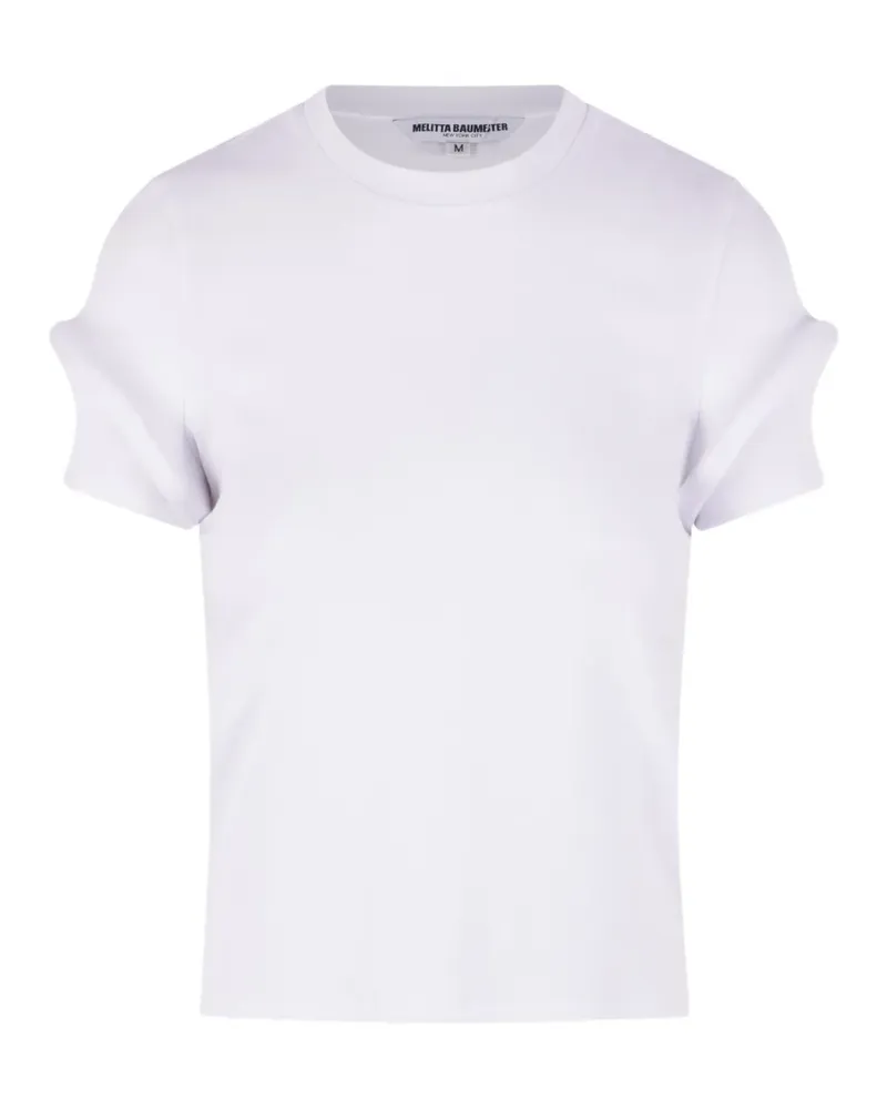 Melitta Baumeister T-Shirt mit Rundhalsausschnitt - Weiß Weiß
