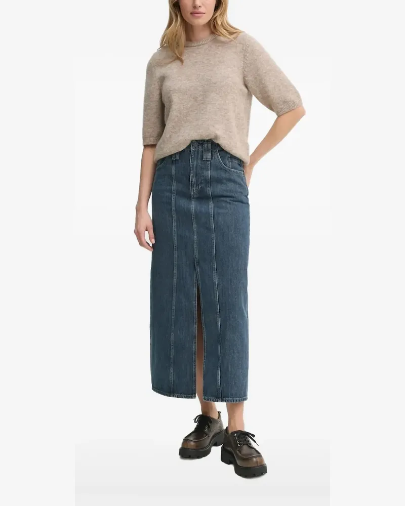 Gestuz Pullover mit Rundhalsausschnitt - Nude Nude
