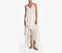 Asymmetrisches Lefkada Kleid - Weiß