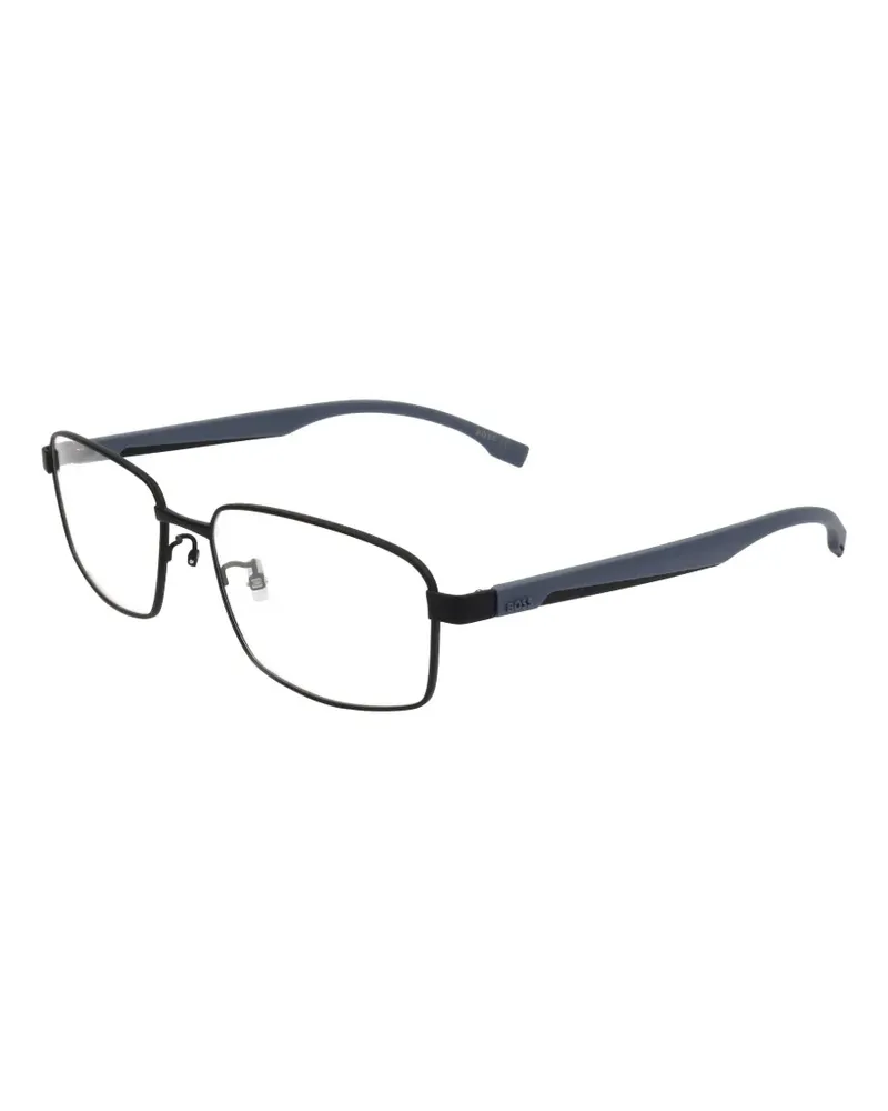 HUGO BOSS Brille mit eckigem Gestell - Blau Blau