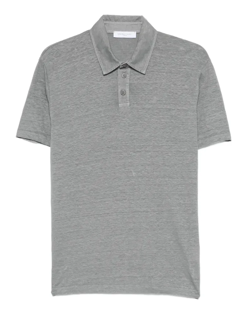 Daniele Fiesoli buttoned polo shirt - Grau Grau