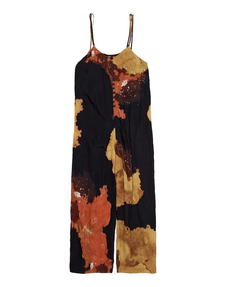 BIMBA Y LOLA Geknöpfter Jumpsuit - Schwarz Schwarz