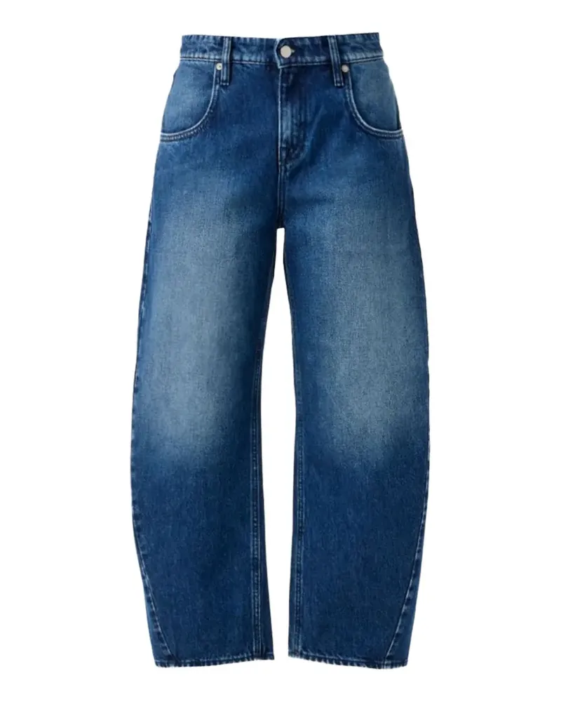 Cycle Aida faded wide-leg jeans - Blau Blau