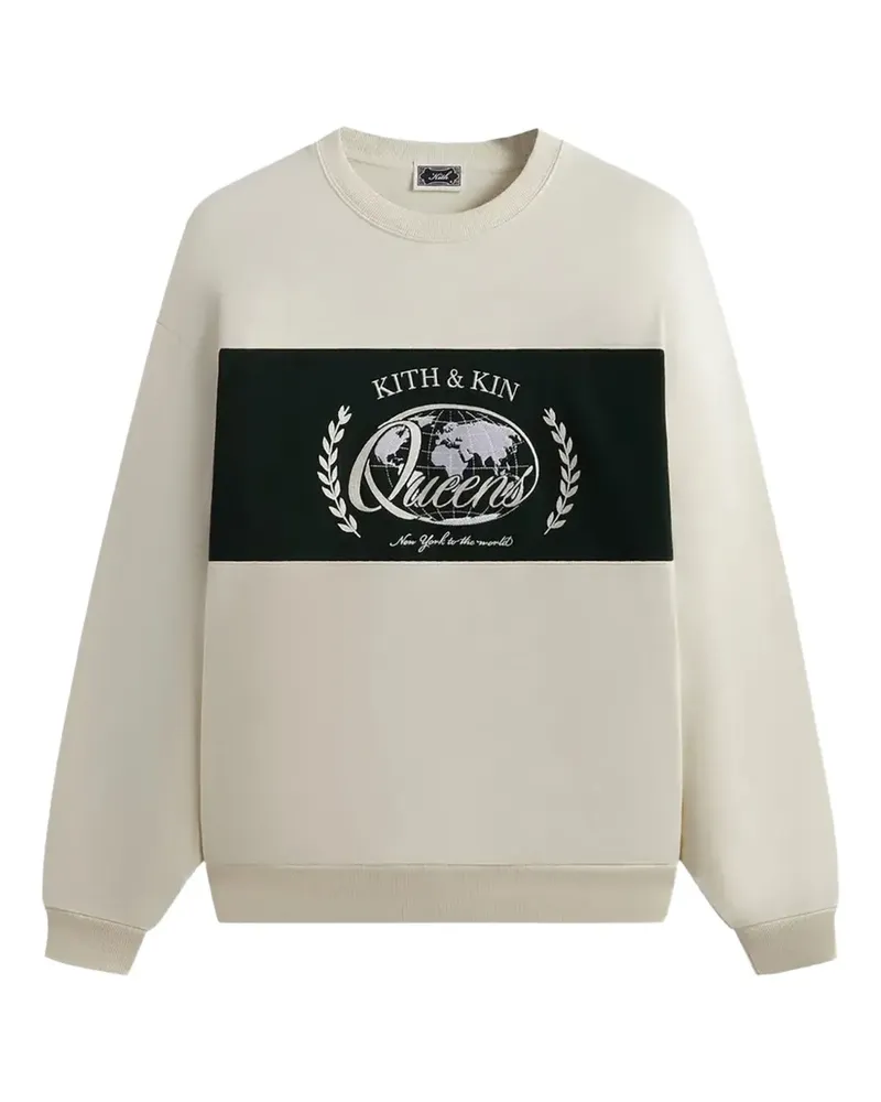 KITH Nelson Rugby Sweatshirt mit rundem Ausschnitt - Nude Nude