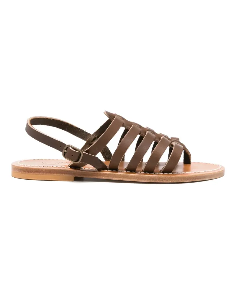K.Jacques  strappy flat sandals - Braun Braun