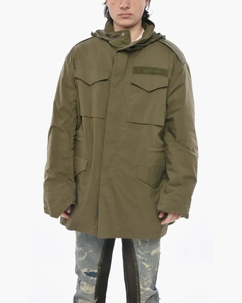 Givenchy multi-pockets parka - Grün Grün