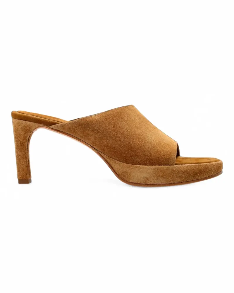 Balenciaga Fargo platform sandals - Braun Braun