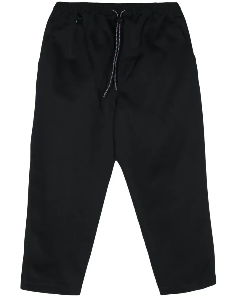 Comme des Garçons Cropped-Hose mit Kordelzug - Blau Blau