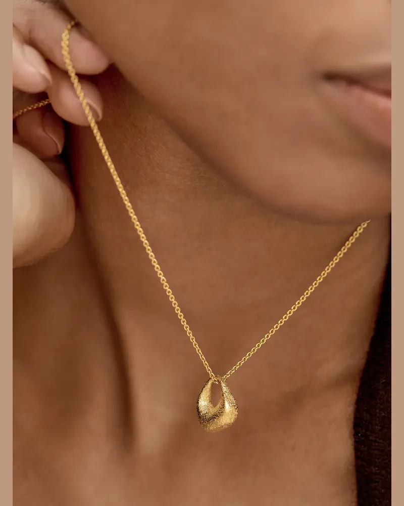 Monica Vinader Kleiner Antica Anhänger - Gold Gold