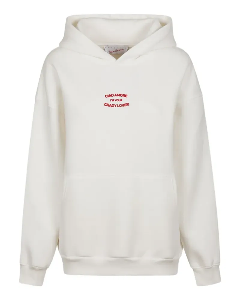 Giada Benincasa I Your Crazy Lover Hoodie - Weiß Weiß