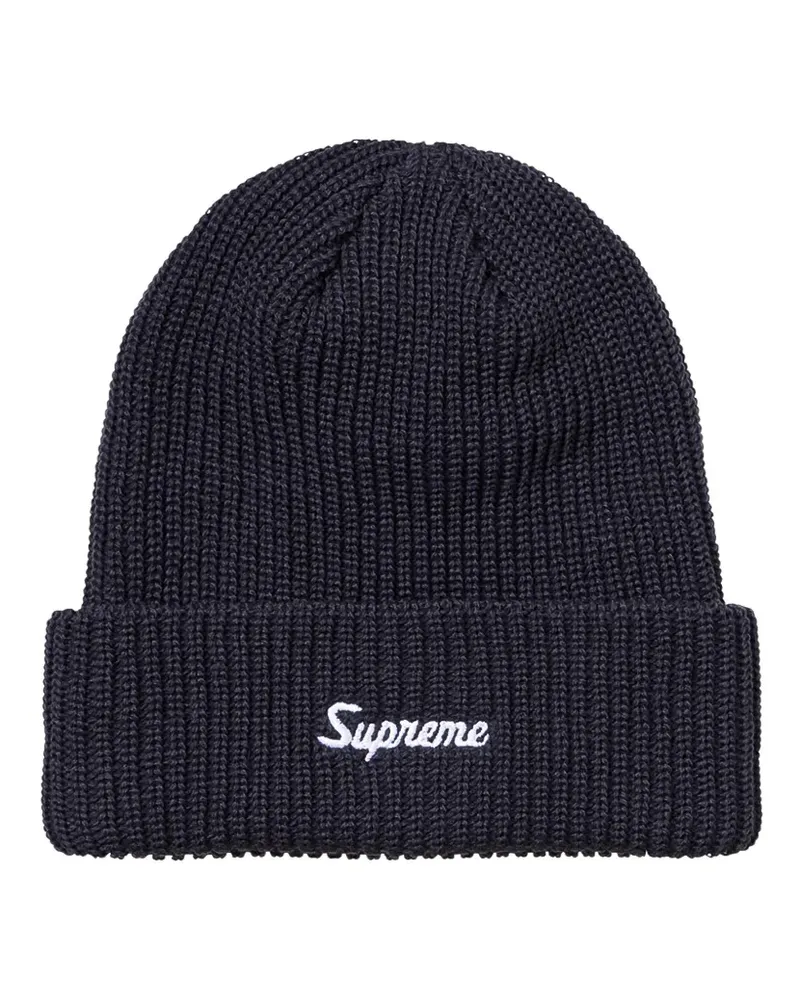 Supreme Being loose-gauge beanie hat - Blau Blau