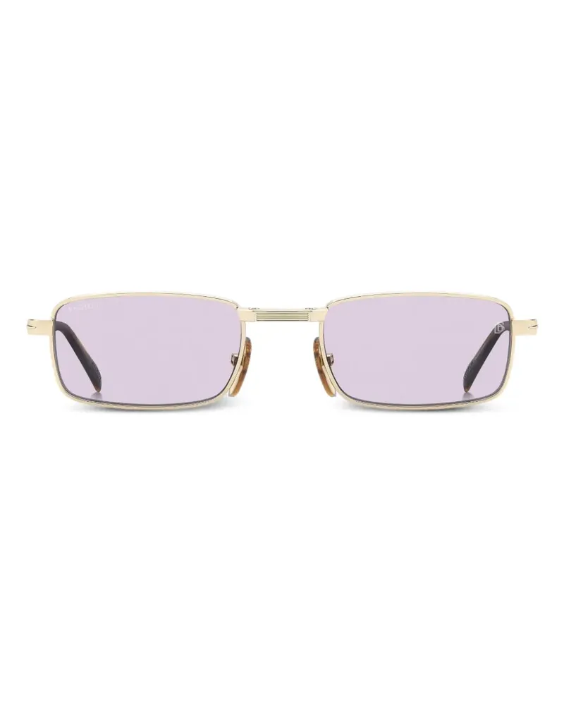 EYEWEAR by DAVID BECKHAM Origami Sonnenbrille mit eckigem Gestell - Gold Gold