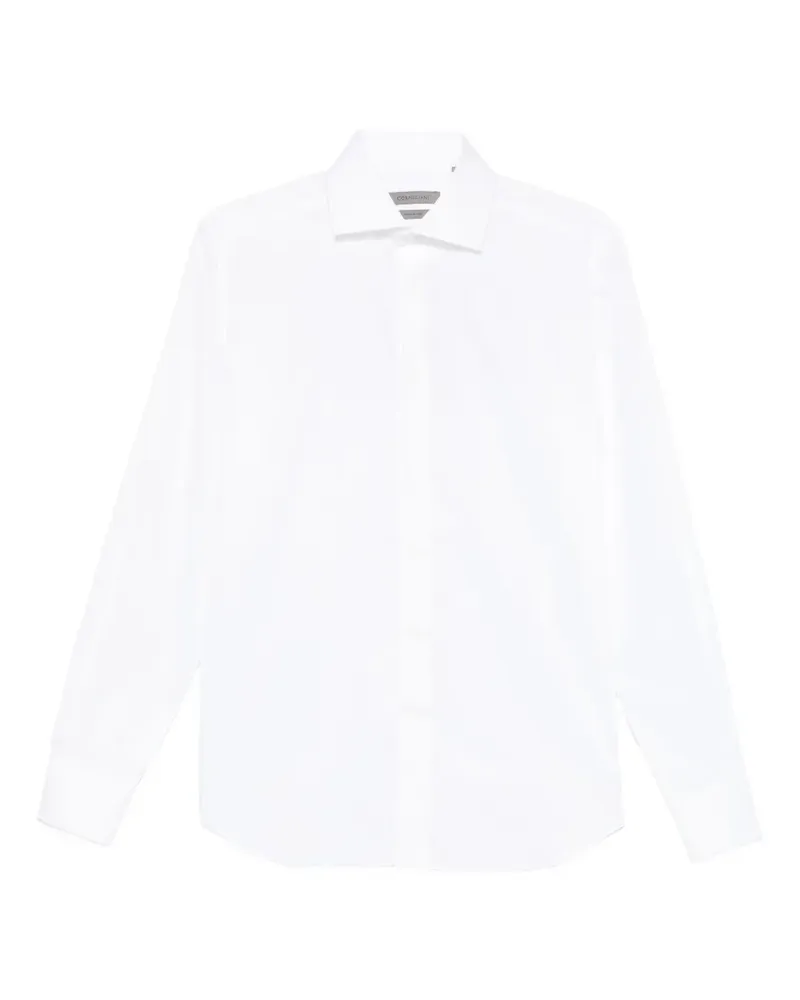 Corneliani Klassisches Hemd - Weiß Weiß