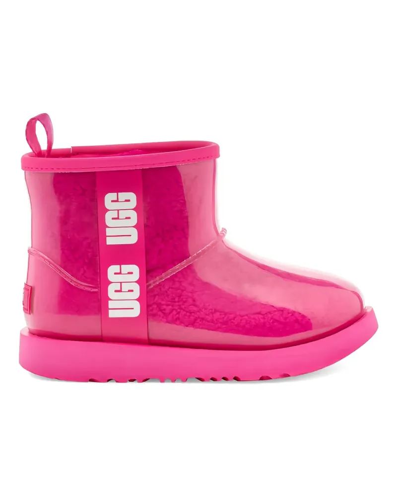 UGG Classic Clear Mini II Stiefel - Weiß Weiß