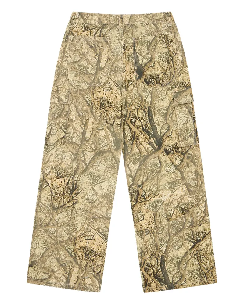 Billionaire Boys Club Diamonds & Dollars Tree Camo trousers - Nude Nude