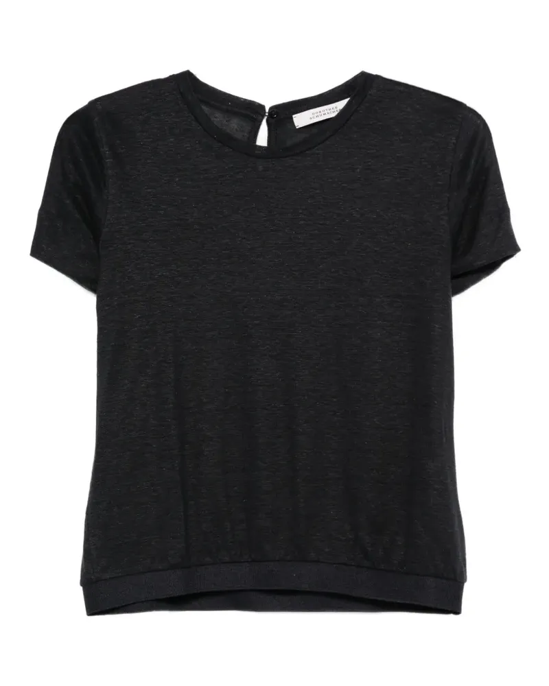 Dorothee Schumacher short sleeve shirt - Schwarz Schwarz